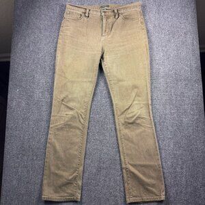 Ralph Lauren Jeans Co Womens Size 10 Green Classic Straight Denim LRL Logo